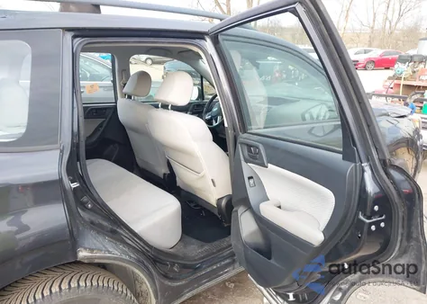 2018 Subaru Forester 2.5I from USA, damaged, VIN JF2SJABC0JH434863